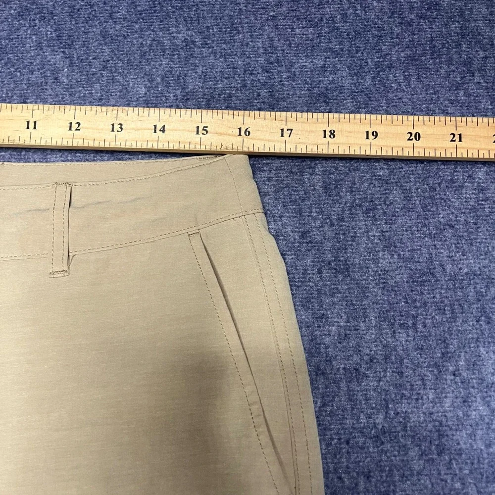 Lot of 3 Faherty All Day Shorts Mens 31 Hybrid Khaki Gray Charcoal Stretch 9in